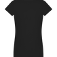 Mama Design - Basic women's v-neck t-shirt_DEEP BLACK_back