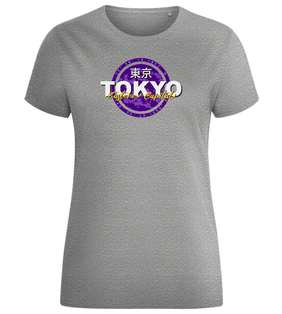 Eastern Capital Design - Comfort women's fitted t-shirt_ORION GREY_front