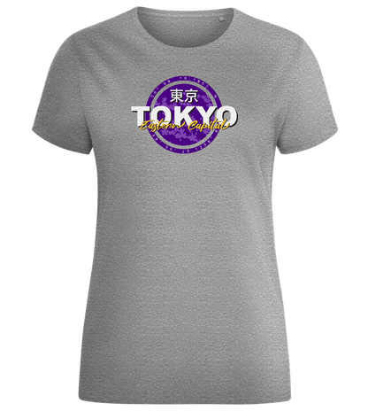 Eastern Capital Design - Comfort women's fitted t-shirt_ORION GREY_front