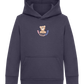 Cool Little Sister Teddy Bear Design - Comfort Kids Hoodie_FRENCH NAVY_front