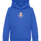 Cool Little Sister Teddy Bear Design - Comfort Kids Hoodie_ROYAL_front