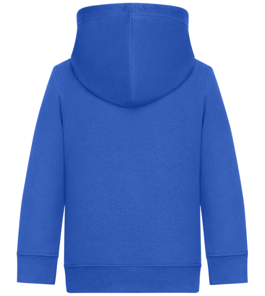 Cool Little Sister Teddy Bear Design - Comfort Kids Hoodie_ROYAL_back