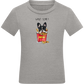 Want Some Fries Design - Comfort kids fitted t-shirt_ORION GREY_front