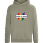 Born to Shine Design - Comfort unisex hoodie_KHAKI_front