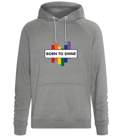 Born to Shine Design - Comfort unisex hoodie_ORION GREY II_front