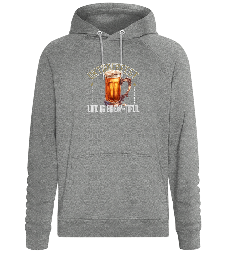 Life is Brew-tiful Design - Comfort unisex hoodie_ORION GREY II_front