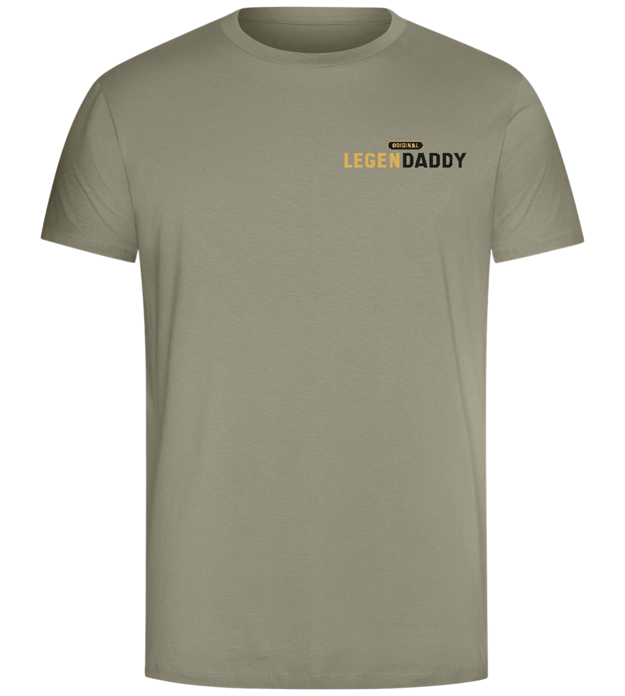 Legendaddy Design - Comfort Unisex T-Shirt_KHAKI_front