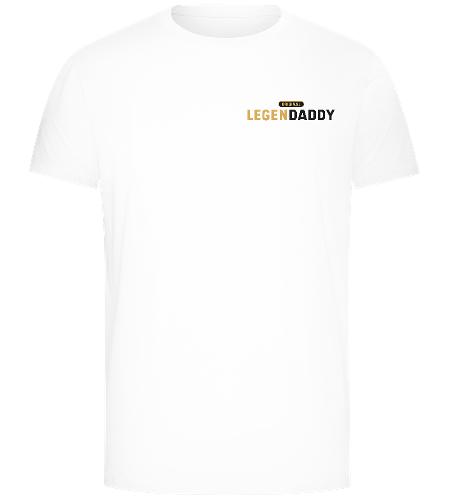 Legendaddy Design - Comfort Unisex T-Shirt_WHITE_front