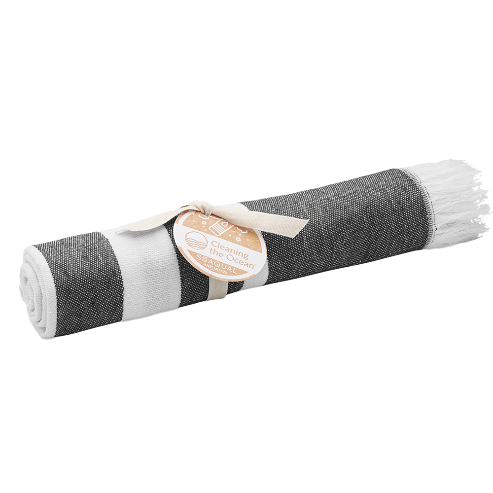 SEAQUAL® Hammam Towel 100x170cm_GREY_DETAILEDIMAGE_front_1