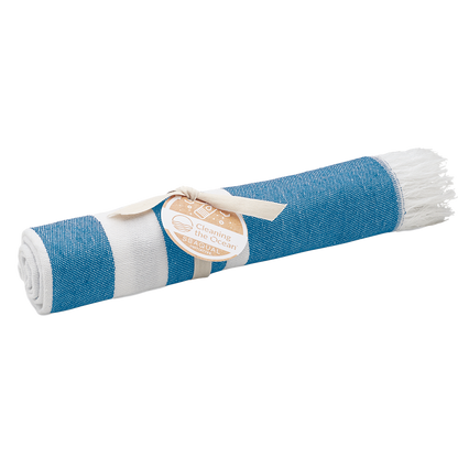 SEAQUAL® Hammam Towel 100x170cm_TURQUOISE_DETAILEDIMAGE_front_1