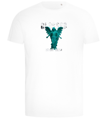 Blessed Angel Design - Comfort men's t-shirt_WHITE_front