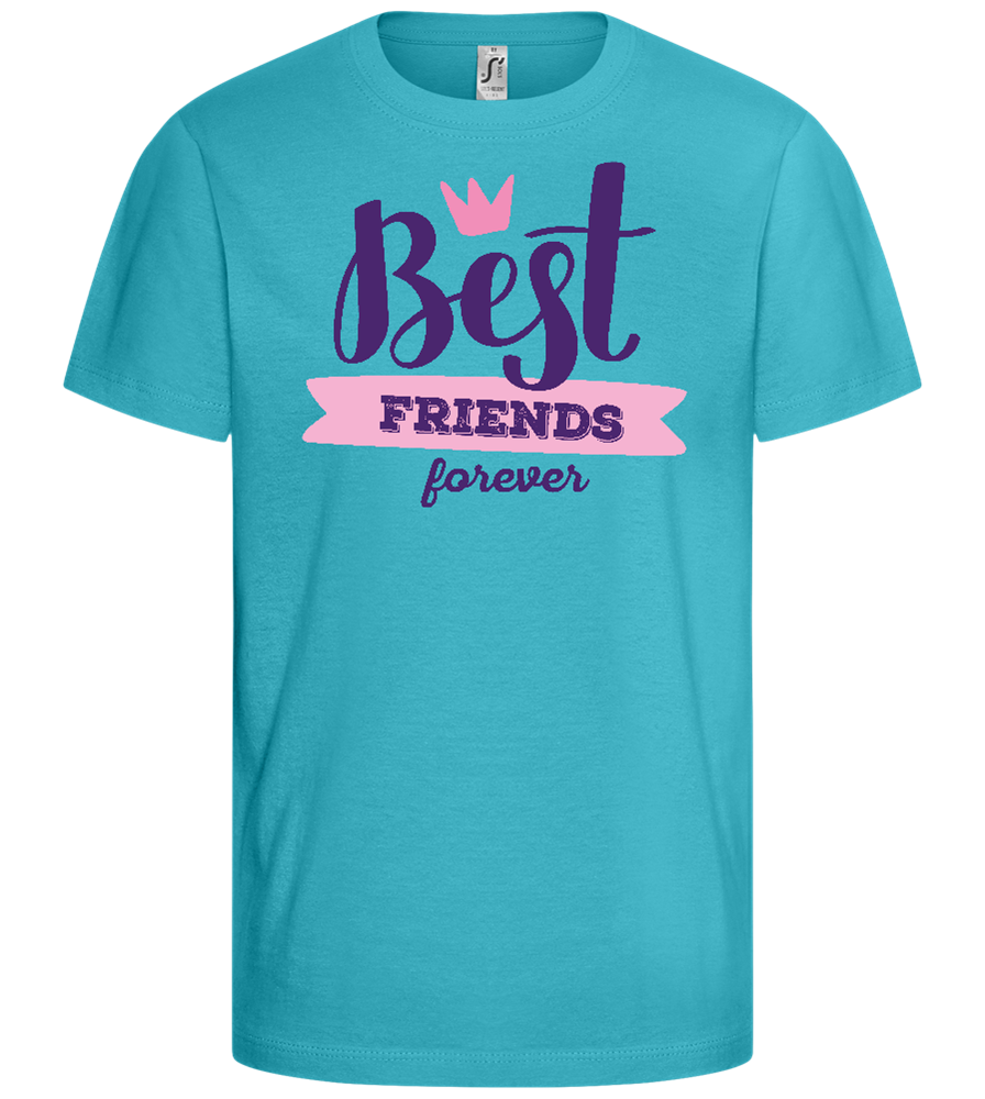 Best Friends Forever 1 Design - Comfort girls' t-shirt_HAWAIIAN OCEAN_front