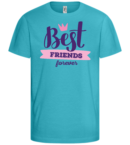 Best Friends Forever 1 Design - Comfort girls' t-shirt_HAWAIIAN OCEAN_front