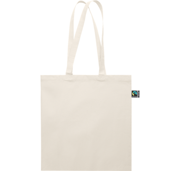 Fairtrade Shopping Bag with Gusset (180gr/m²)_BEIGE_front