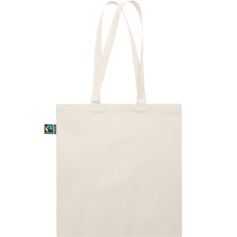 Fairtrade Shopping Bag with Gusset (180gr/m²)_BEIGE_back