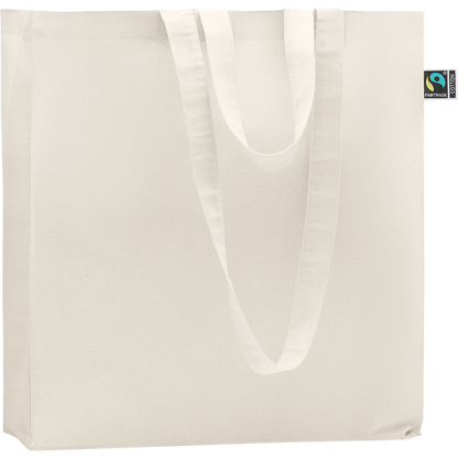Fairtrade Shopping Bag with Gusset (180gr/m²)_BEIGE_DETAILEDIMAGE_front_1