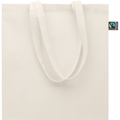 Fairtrade Shopping Bag with Gusset (180gr/m²)_BEIGE_DETAILEDIMAGE_front_2