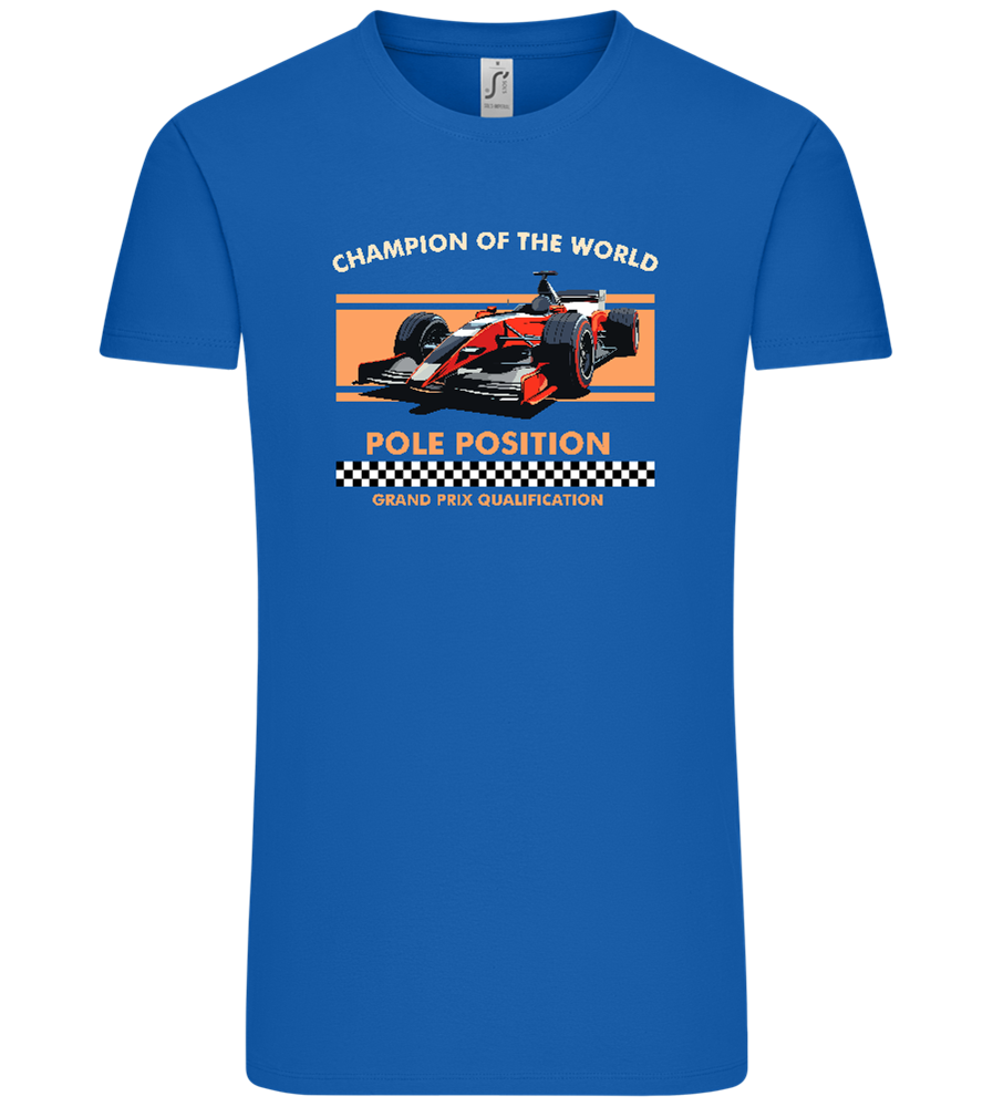 Champion of the World Design - Comfort Unisex T-Shirt_ROYAL_front