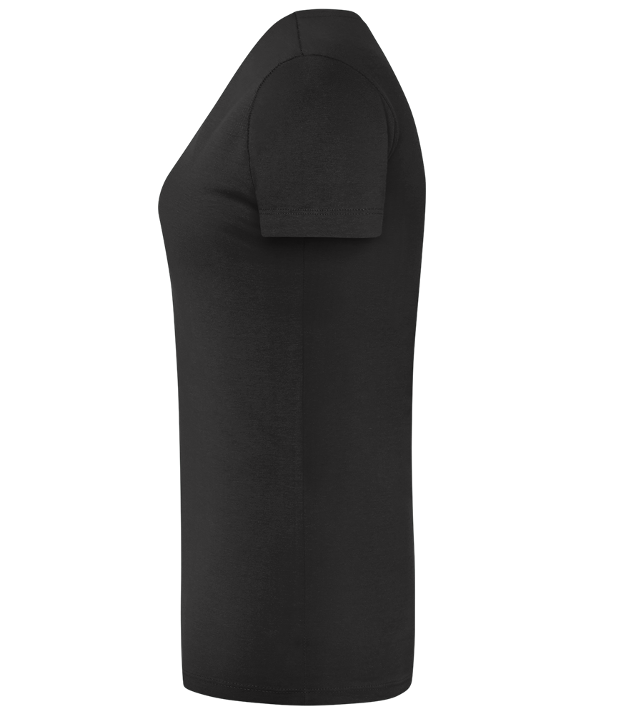 Not a Food Baby Design - Comfort women's t-shirt_DEEP BLACK_left