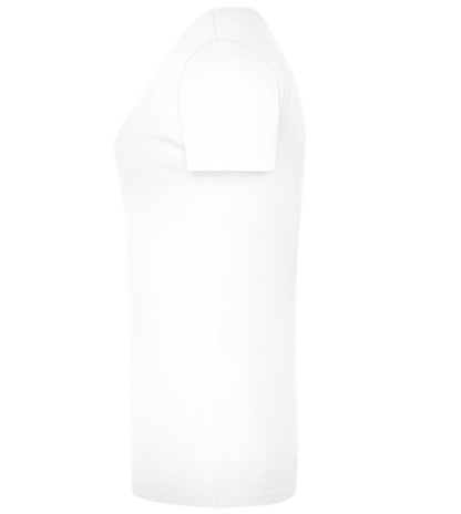 Not a Food Baby Design - Comfort women's t-shirt_WHITE_left