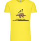 Energy Saving Mode Design - Premium men's t-shirt_LEMON_front