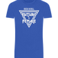 Rock N Roll Future Is Female Design - Basic Unisex T-Shirt_ROYAL_front