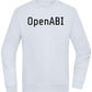 OpenABI Design - Comfort Essential Unisex Sweater_CREAMY BLUE_front