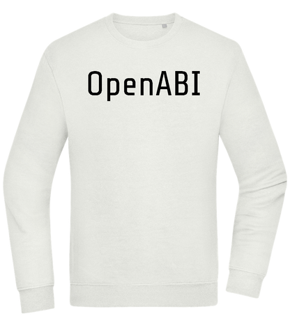 OpenABI Design - Comfort Essential Unisex Sweater_CREAMY GREEN_front