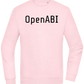 OpenABI Design - Comfort Essential Unisex Sweater_LIGHT PEACH ROSE_front