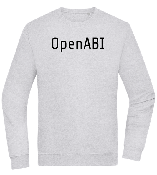 OpenABI Design - Comfort Essential Unisex Sweater_ORION GREY II_front