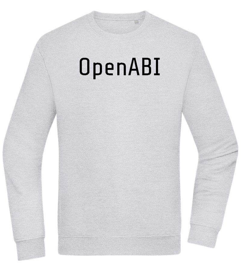 OpenABI Design - Comfort Essential Unisex Sweater_ORION GREY II_front