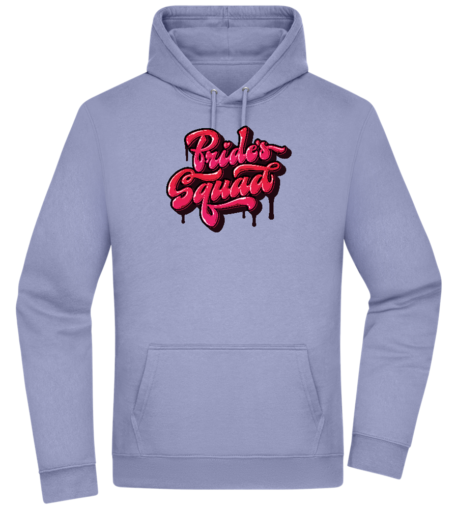 The Bride's Squad Design - Premium Essential Unisex Hoodie_BLUE_front