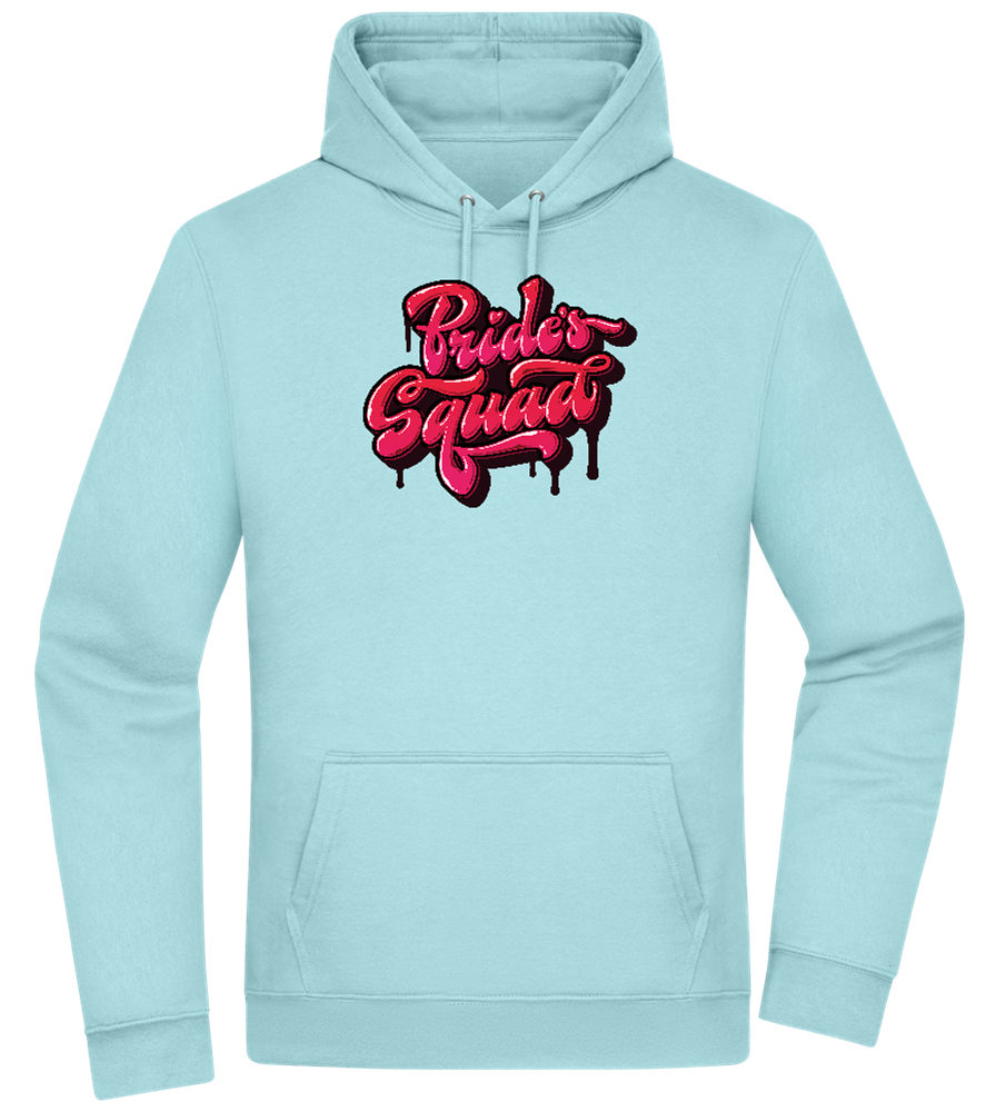 The Bride's Squad Design - Premium Essential Unisex Hoodie_POOL BLUE_front