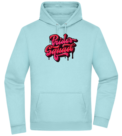 The Bride's Squad Design - Premium Essential Unisex Hoodie_POOL BLUE_front