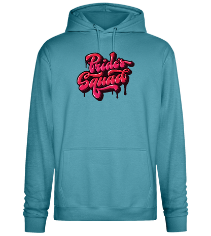 The Bride's Squad Design - Premium Essential Unisex Hoodie_POOL BLUE_front