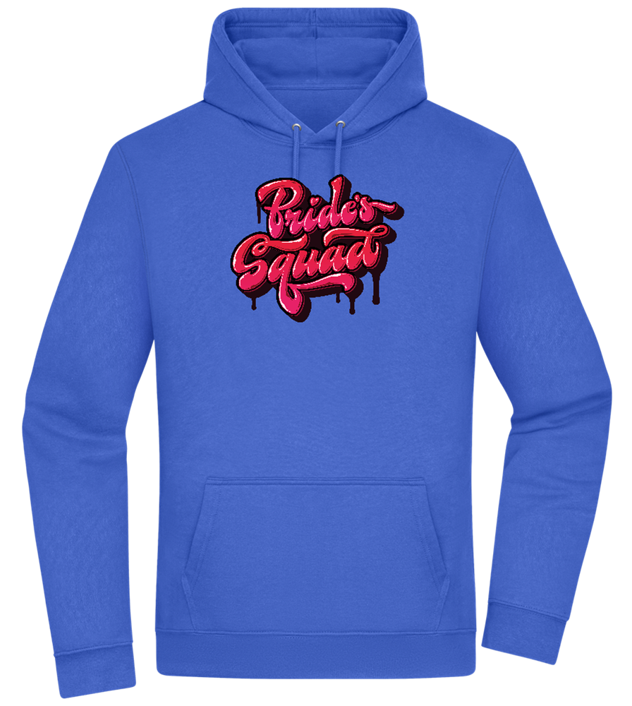 The Bride's Squad Design - Premium Essential Unisex Hoodie_ROYAL_front