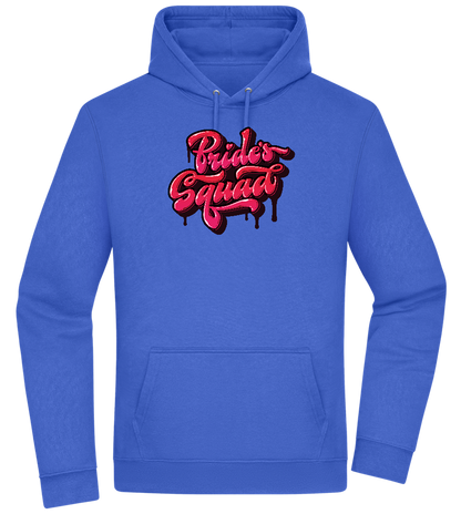 The Bride's Squad Design - Premium Essential Unisex Hoodie_ROYAL_front