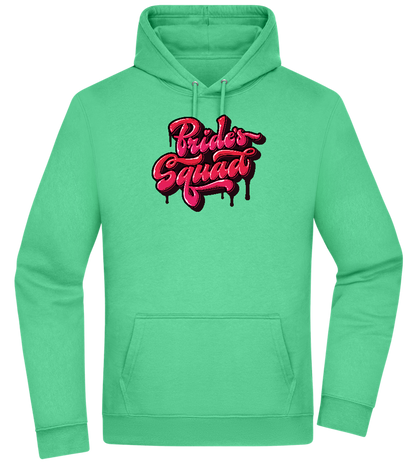 The Bride's Squad Design - Premium Essential Unisex Hoodie_SPRING GREEN_front