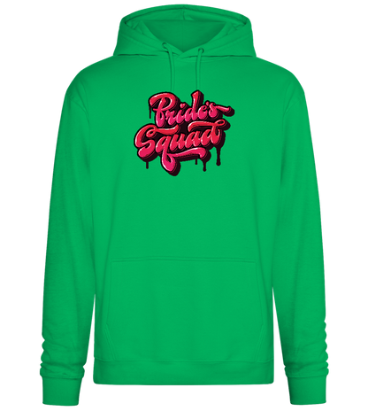 The Bride's Squad Design - Premium Essential Unisex Hoodie_SPRING GREEN_front