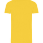 Emblem Bachelor Party Design - Basic men's fitted t-shirt_YELLOW_back