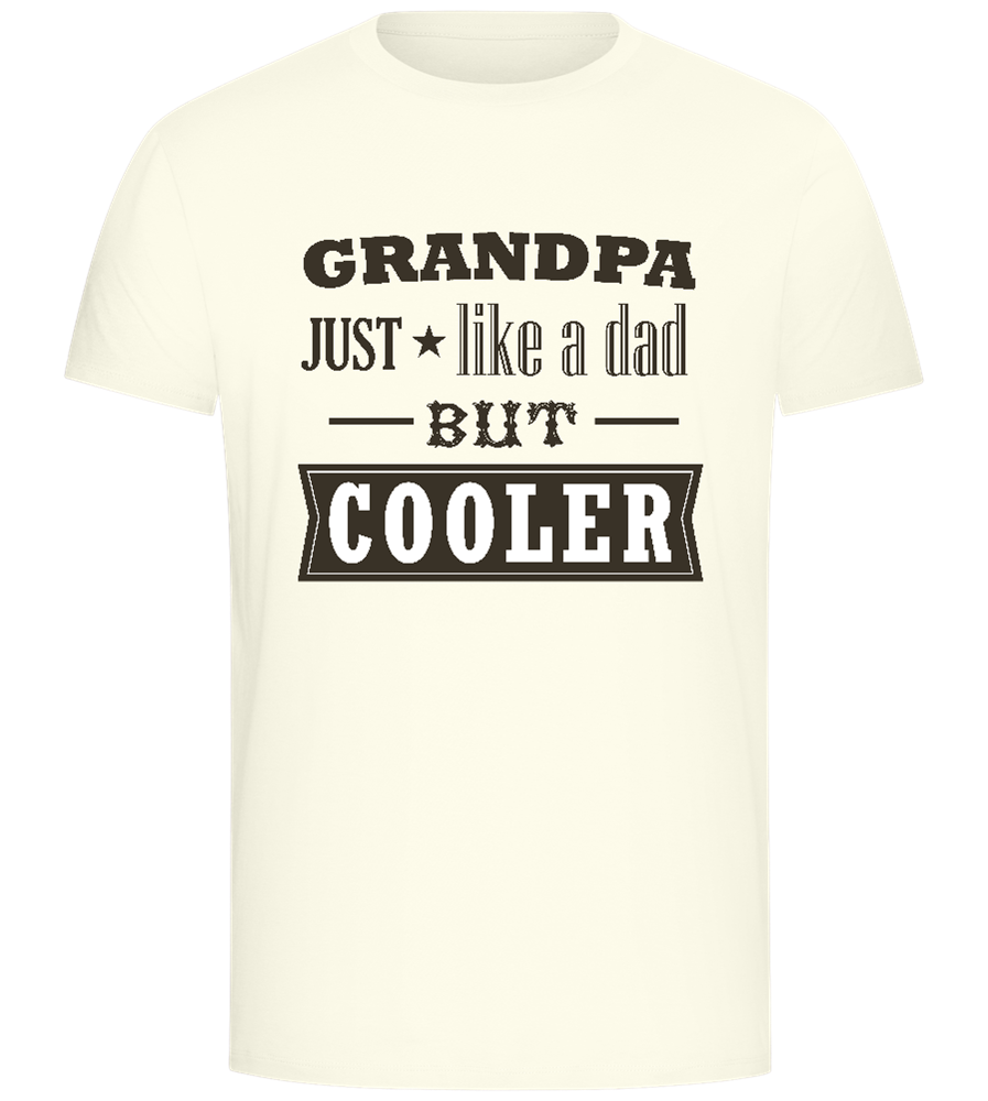 Just Like A Dad Design - Comfort Unisex T-Shirt_ECRU_front