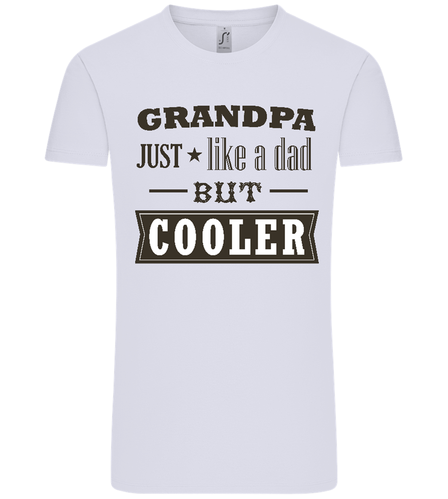 Just Like A Dad Design - Comfort Unisex T-Shirt_LILAK_front