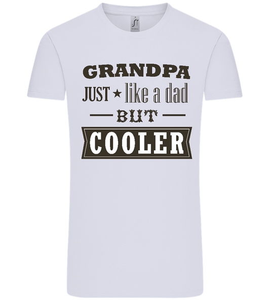 Just Like A Dad Design - Comfort Unisex T-Shirt_LILAK_front