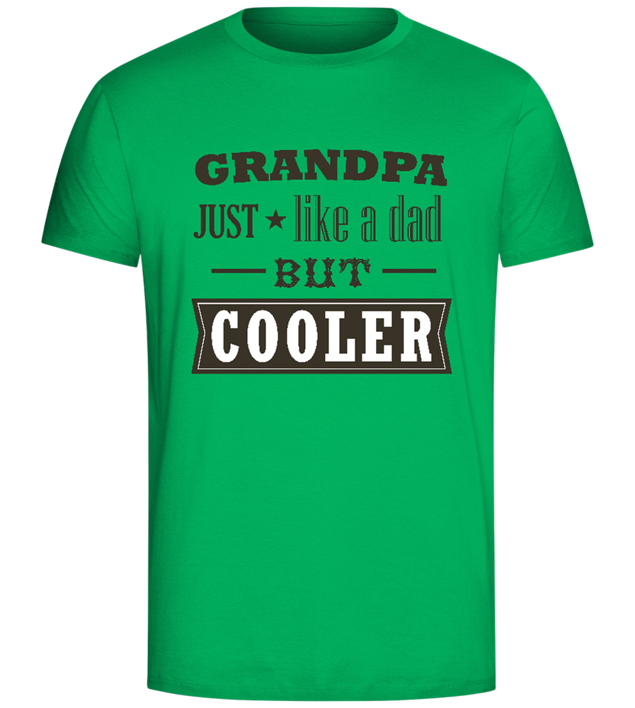 Just Like A Dad Design - Comfort Unisex T-Shirt_SPRING GREEN_front