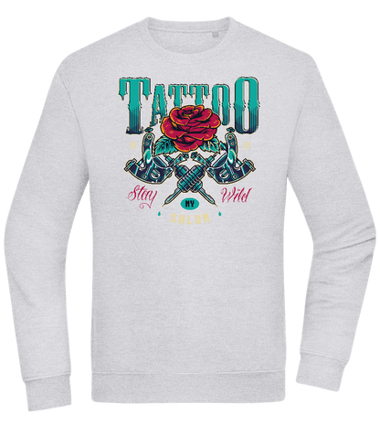 Tattoo Salon NY Design - Comfort Essential Unisex Sweater_ORION GREY II_front