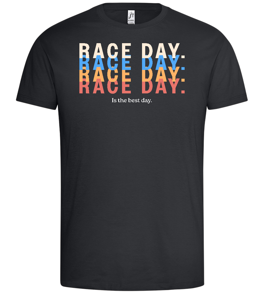 Best Day of the Week Design - Premium men's t-shirt_DARK GRAY_front