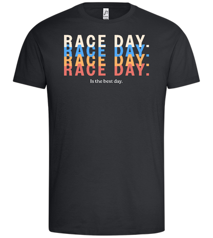 Best Day of the Week Design - Premium men's t-shirt_DARK GRAY_front