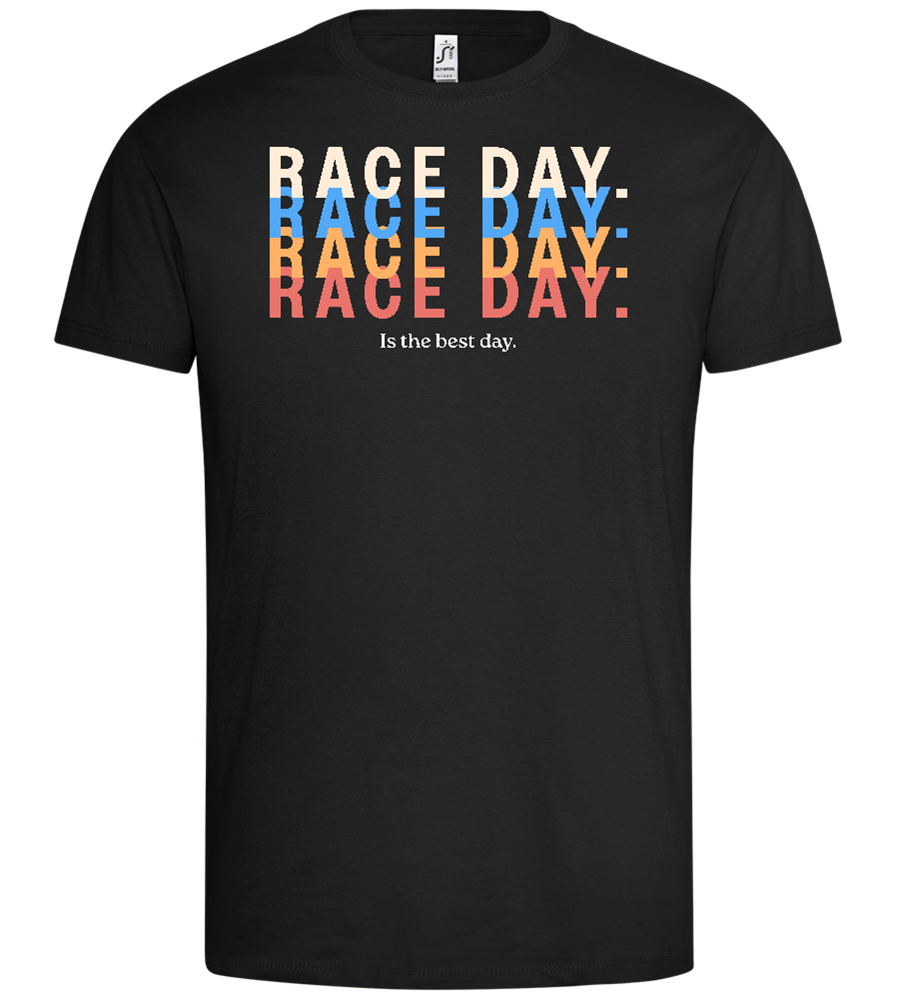 Best Day of the Week Design - Premium men's t-shirt_DEEP BLACK_front