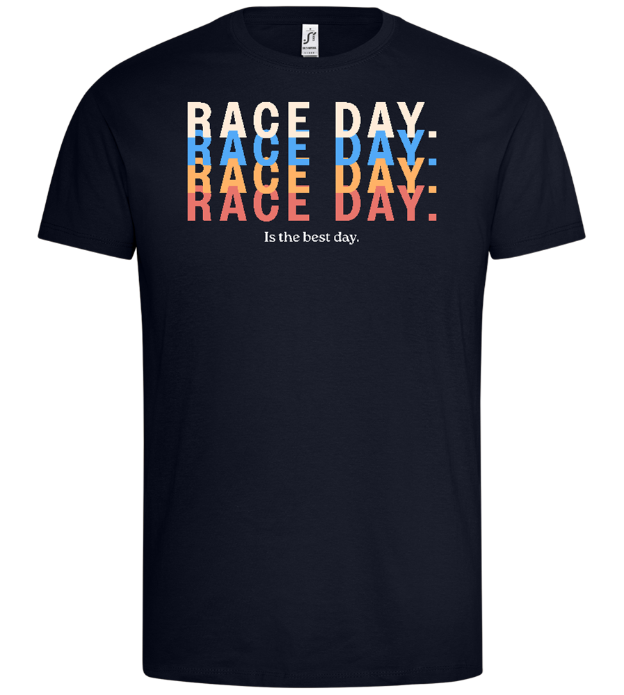 Best Day of the Week Design - Premium men's t-shirt_FRENCH NAVY_front