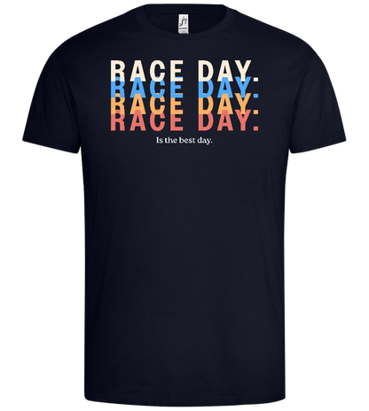 Best Day of the Week Design - Premium men's t-shirt_FRENCH NAVY_front